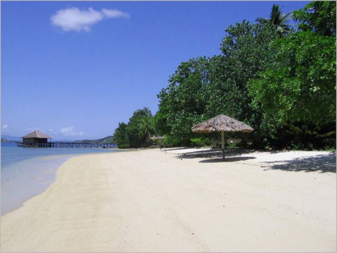 Pulau Cubadak , Pulau Cubadak – Surga di Sumatera : Pantai Pulau Cubadak