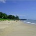 Aceh, : pasir-pantai-panjang
