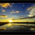 Belitong, : sunrise-di-pasir-pantai-singkawang