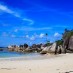 Kalimantan, : pantai batu bedaun