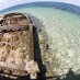 Maluku, : pantai di pulau beras basah