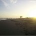 Banten, : sunset-di-pantai-jayanti-cianjur