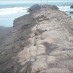 batu di pantai watuulo - Jawa Timur : Pantai Watu Ulo Jember