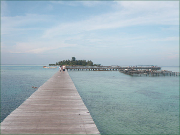 Kep Seribu , Wisata ke Pulau Tidung Kepulauan Seribu : Pulau Tidung Kecil