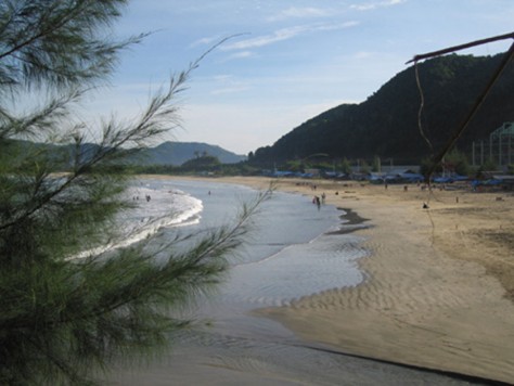 keindahan pantai lhok nga - Aceh : Pantai Lhok Nga di Banda Aceh