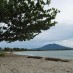 pasir pantai di pantai merak blantung - Lampung : Pantai Merak Belantung Kalianda