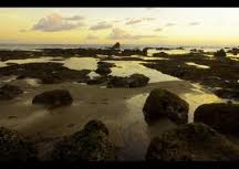 suasana senja pantai batu mejan  - Bali : Pantai Batu Mejan, Badung – Bali