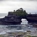 Lampung, : pantai batu mejan 
