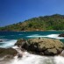 Papua, : keindahan pantai rajeg wesi