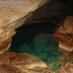 Papua, : kolam kecil di dalam gua kristal
