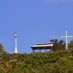 Bangka, : menara masjid dan salib gereja yang berdampingan