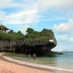 Lampung, : pantai pok tunggal