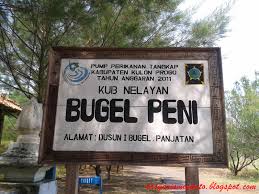 DIY Yogyakarta , Pantai Bugel Panjaitan, Kulon Progo – Yogyakarta : Papan Nama Pantai Bugel