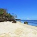 Banten, : pasir putih pantai plengkung