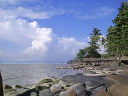 pesisir pantai kijing - Kalimantan Barat : Pantai Kijing, Pontianak – Kalimantan Barat