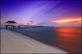 pesona pantai kijing - Kalimantan Barat : Pantai Kijing, Pontianak – Kalimantan Barat