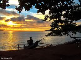 senja di pantai amai - Papua : Pantai Amai, Jayapura – Papua
