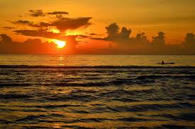 senja di pantai hamadi - Papua : Pantai Hamadi, Jayapura – Papua