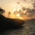 Lombok, : sunset lasiana