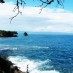 Sumatera Utara, : Laut Biru Yang Indah Di Pantai Pandan