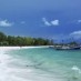 Sumatera, : Suasana Pesisir Pantai tanjung kelayang
