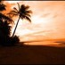 Jawa Tengah, : Suasana Senja Di Pantai Sawang