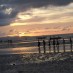 Kep Seribu, : Suasana Senja Di Pantai nunsui