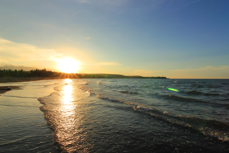 Suasana Senja di Pantai Saliper Ate - Bali & NTB : Pantai Saliper Ate, Sumbawa – NTB