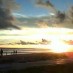 Jawa Timur, : Suasana Senja di Pantai Tapak Paderi