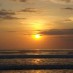 Bali , Pantai Purnama, Gianyar – Bali : Suasana Senja di pantai Purnama