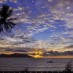Mentawai, : Suasana senja Di Pantai Paradiso