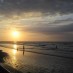 Bengkulu, : Sunset Pantai Kuta pulau Bali