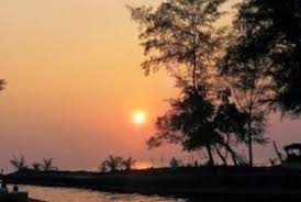 Sunset di Pantai Muaro Gasan Lestari - Sumatera Barat : Pantai Muaro Gasan Lestari, Padang  – Sumatera Barat