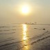 Jawa Barat, : Sunset di Pantai Pasir Padi