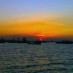Kep Seribu, : Sunset yang indah di  Pantai Maneron Sepulu