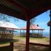 Sulawesi Utara, : fasilitas yang disediakan di pantai charlita