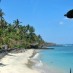 Bali, : hamparan pasir di pesisir pantai candi dasa