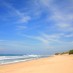 Jawa Barat , Pantai Sayang Heulang, Garut – Jawa Barat : hamparan pasir pantai sayang heulang