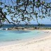 Lombok, : hamparan pasir putih pantai santai