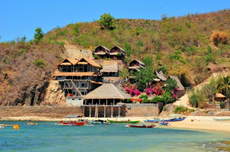 Lombok , Pantai Grupuk, Lombok – NTB : homestay di pantai grupuk