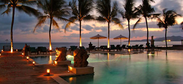 Bali , Pantai Candidasa, Karangasem – Bali : Hotel Rama Candidasa