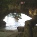 Bali, : jalan menuju gua karang bolong