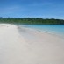 Bangka, : keindahan pasir pantai air cina