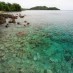 Papua, : keindahan perairan di pantai kasih
