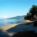 Bali, : kerindangan pepohonan di pantai indah kalangan