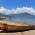 Lombok, : panorama pantai Balat