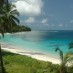 Papua, : panorama pantai Labu Pade