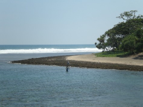 pasir hitam putih pantai sindangkerta - Jawa Barat : Pantai Sindangkerta, Tasikmalaya – Jawa Barat