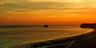 suasana senja di pantai kalianatan - Lombok : Pantai Kaliantan, Lombok – NTB