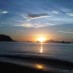 Maluku, : sunrise di pantai Dok II